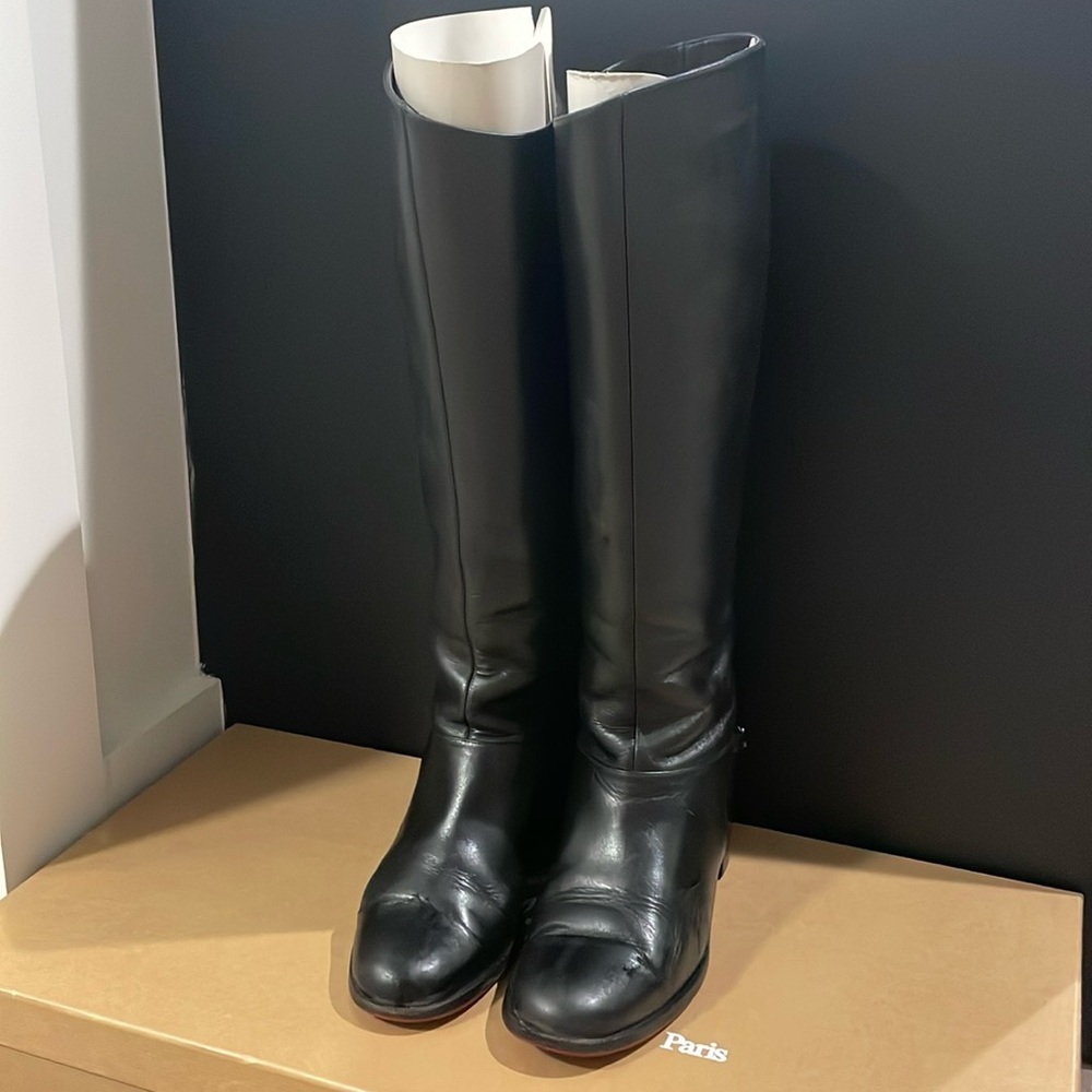 Christian Louboutin “Cate” boots, size 8